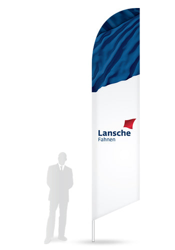 Beachflag Schräg