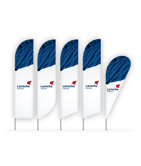 Beachflag 3,00 m (M) Aktion