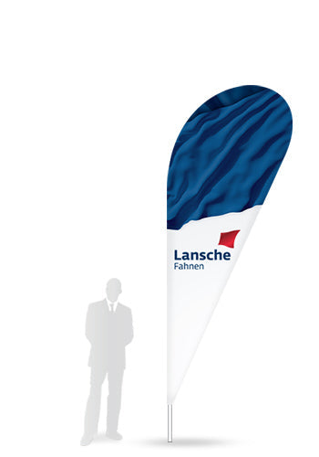Beachflag Tropfen