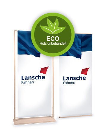 Nachhaltige Holz-Displays