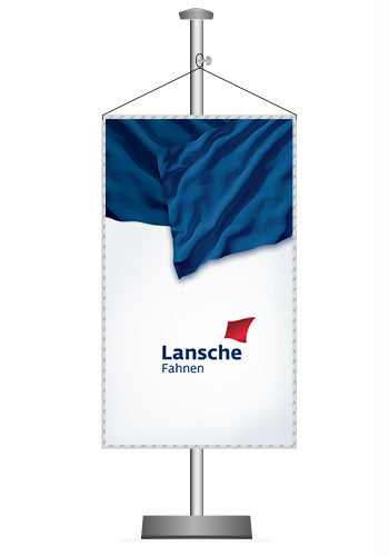 Tischbanner Chrom-Ständer (W)