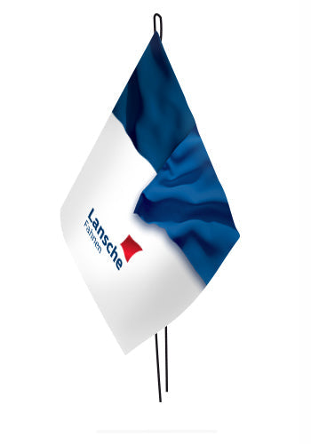 Tischflagge ohne Ständer (W)