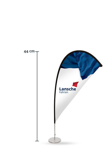 Beachflag für den Tisch