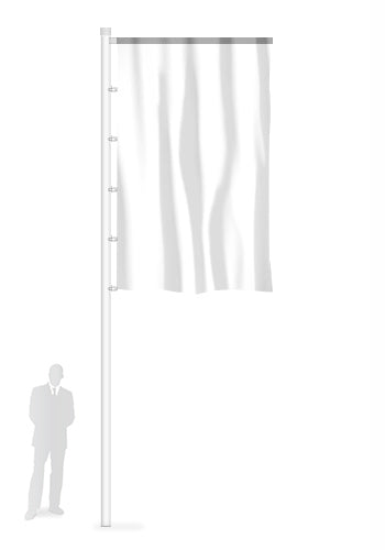 Regenbogenfahne 120 cm x 300 cm Auslegerfahne (R)