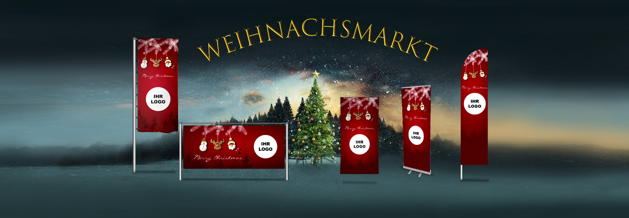 Display Aktion mit Logo
