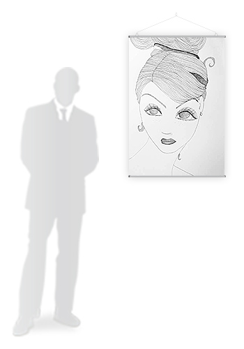 Dekobanner inkl. Kunstdruck Innendekobanner