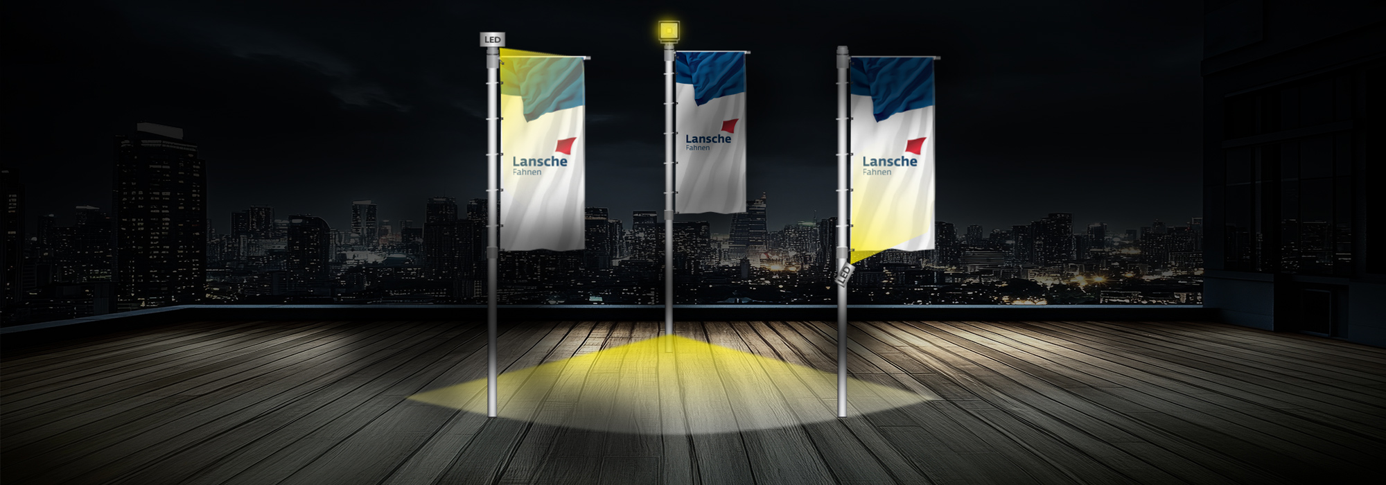 LED-Licht-Masten