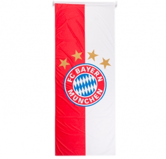 FC Bayern München Fahne mit 5 Sterne - Lansche Fahnen