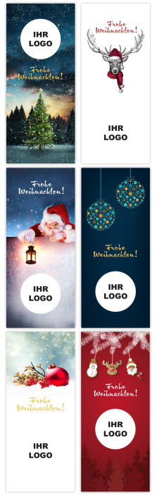 Aktion Weihnachten Fahnen Displays